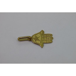 Pendentif Main de Fatma or jaune 18 carats