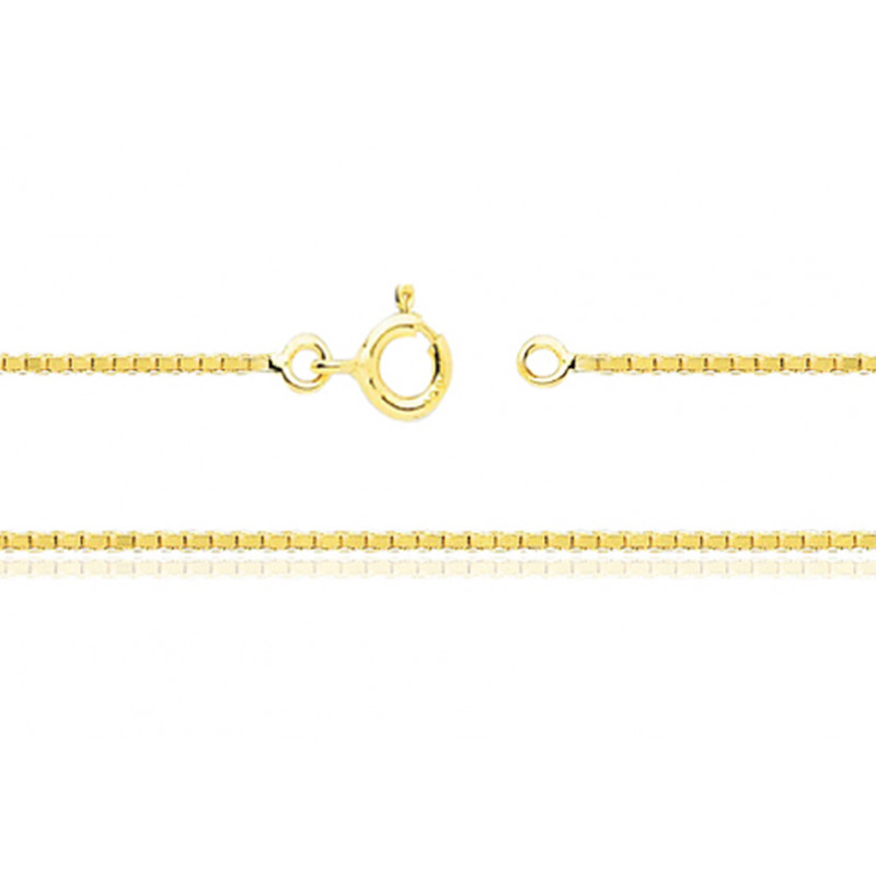 Chaine or jaune 18 carats "Venitienne" 65 cm