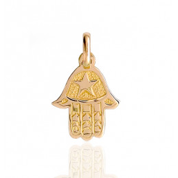 Pendentif Main de Fatma or jaune 18 carats