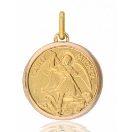 Médaille or 18 carats "Saint-Michel"