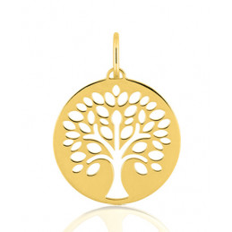 Pendentif or jaune 18 carats "arbre de vie"