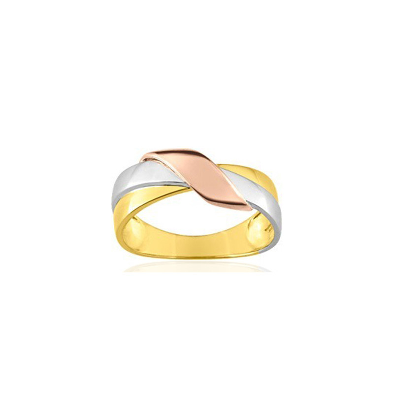 Bague trois ors 18 carats