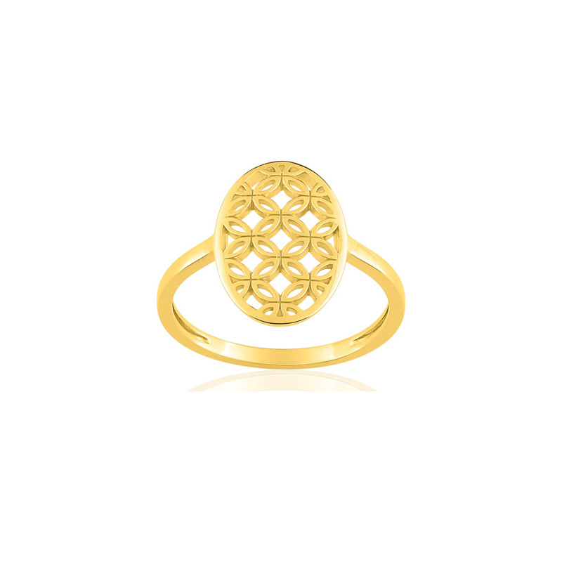 Bague or jaune 18 carats