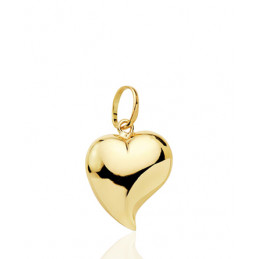 Pendentif or jaune 18 carats "cœur"