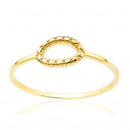 Bague or jaune 18 carats pour femmes