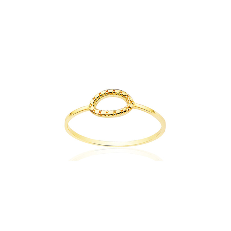 Bague or jaune 18 carats pour femmes