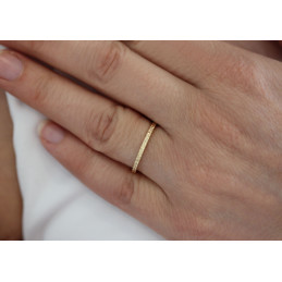 Alliance or jaune 18 carats "Maeline"