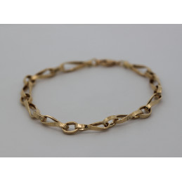 Bracelet or jaune 18 carats pour homme