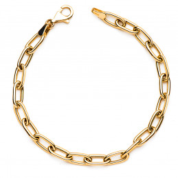 Bracelet homme or jaune 18 carats