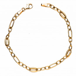 Bracelet homme or jaune 18 carats