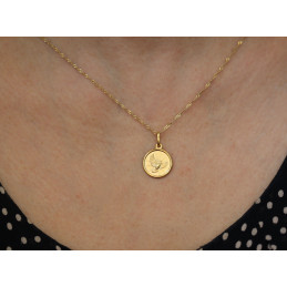 Pendentif or 18 carats "colombe"