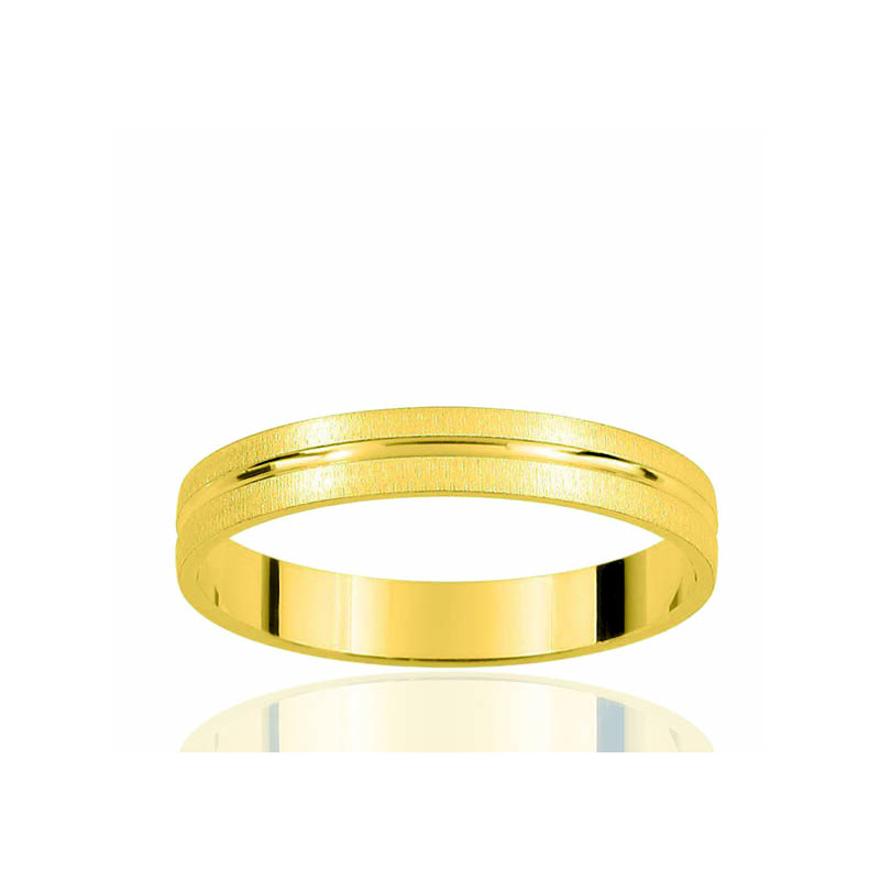 Alliance or jaune 18 carats