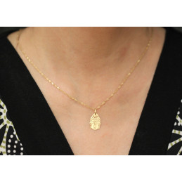Pendentif "bouddha" or 18 carats