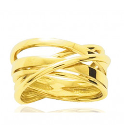 Bague or jaune 18 carats