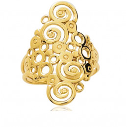 Bague or jaune 18 carats