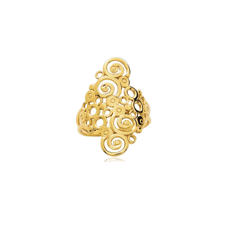 Bague or jaune 18 carats