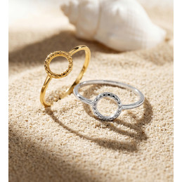 Bague or jaune 18 carats
