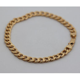 Bracelet or 750/1000 maille gourmette pour hommes
