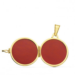 Pendentif porte-photos or 750/1000