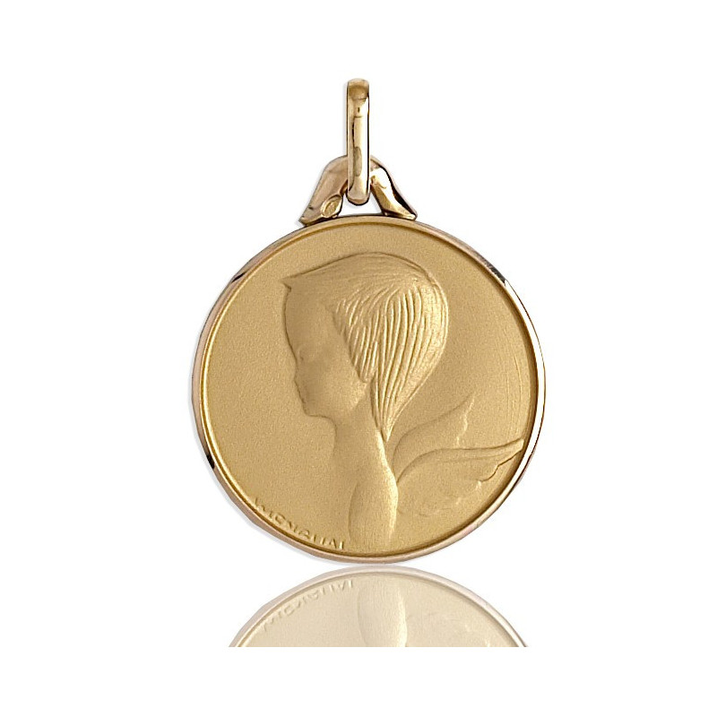 Médaille prestige Ange or jaune