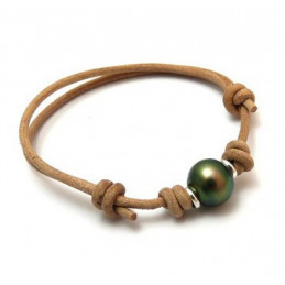 Bracelet 1 Perle de Tahiti "Arue" Poemana 
