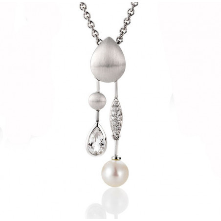 Pendentif Perle De Tahiti - Bélière En Or 18 Carats - Neuf Avec étiquettes - Bijou De Luxe
