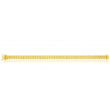 Gourmette Chaîne En Or Jaune 18 Carats - Longueur 15 Cm - Poids 1.74g - Occasion