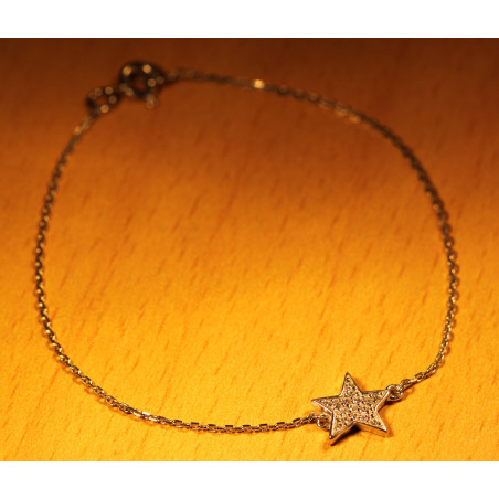 BRACELET JONC ARGENT oxydes zirconium LE MANEGE à BIJOUX neuf EUR 18,00 - FR