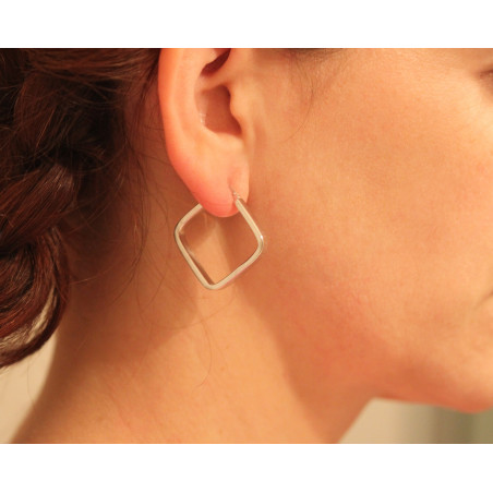 4 Paires De Boucles D'oreilles Creoles En Acier Inoxydable – Femme – 8 à 20 Mm – Hypoallergéniques