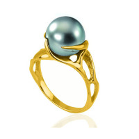 Bagues or et perles